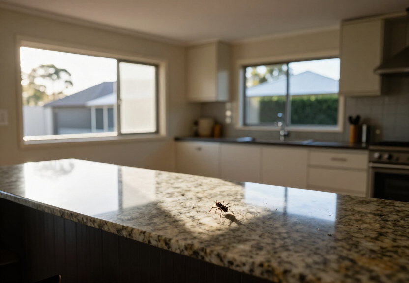 Ant-free living room in Sefton after treatment